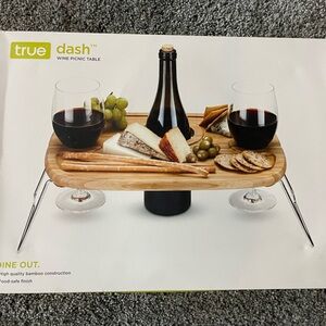 NEW in box, Dash wine picnic table